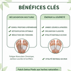🌿 Patch Detox Pieds aux herbes naturelles (1 carton = 10 patchs) (Homme et Femme)