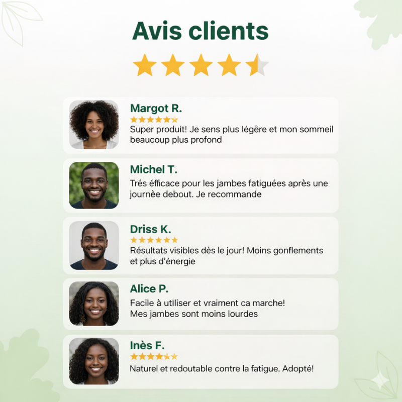 🌿 Patch Detox Pieds aux herbes naturelles (1 carton = 10 patchs) (Homme et Femme)