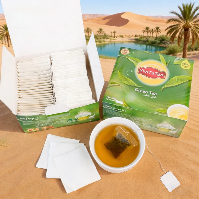 Thé Vert Naturel, Forme & Bien-être (VVATATEA) ( 1 carton = 50 sachets de thé vert)