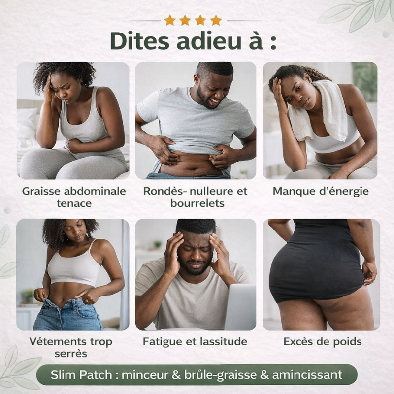 ✅ Slim Patch : minceur & brûle-graisse & amincissant (1 carton acheté =1 carton offert)