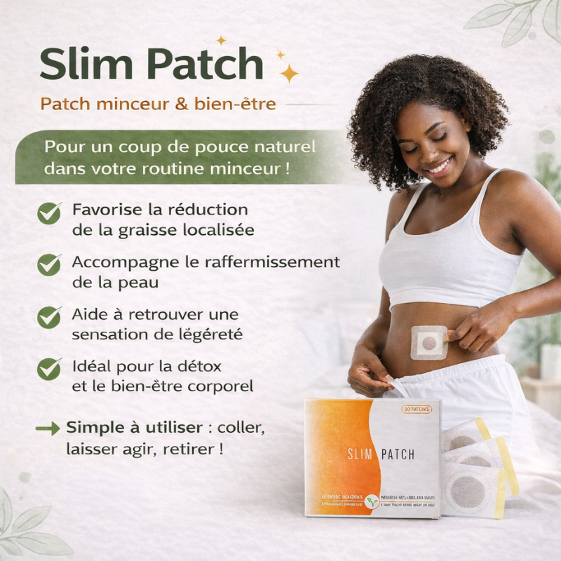 ✅ Slim Patch : minceur & brûle-graisse & amincissant (1 carton acheté =1 carton offert)