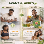 Thé Vert Naturel, Forme & Bien-être (VVATATEA) ( 1 carton = 50 sachets de thé vert)