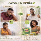 Thé Vert Naturel, Forme & Bien-être (VVATATEA) ( 1 carton = 50 sachets de thé vert)